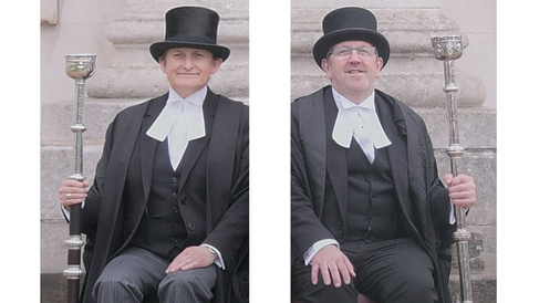 The University Marshal and Vice-Marshal